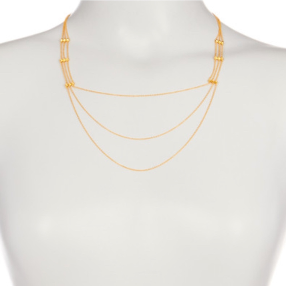Gorjana Gold Rush Layer Draped Necklace